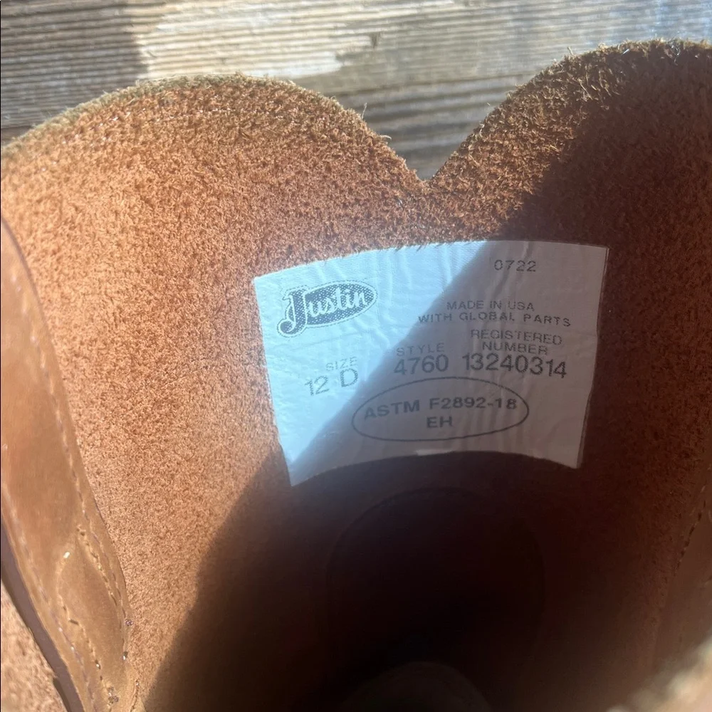 LIKE NEW Men's Justin Ropers - Picture 2 of 5